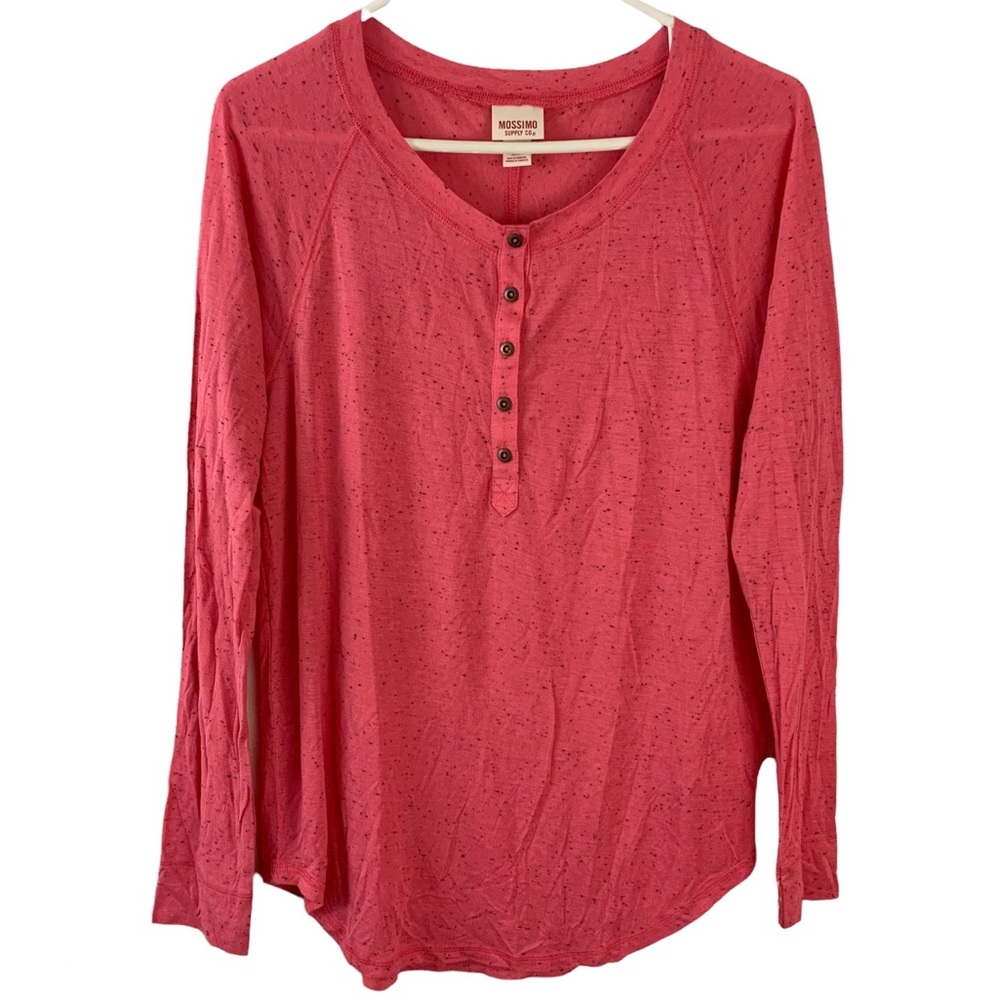 Mossimo dot casual long sleeve women’s top Size Small